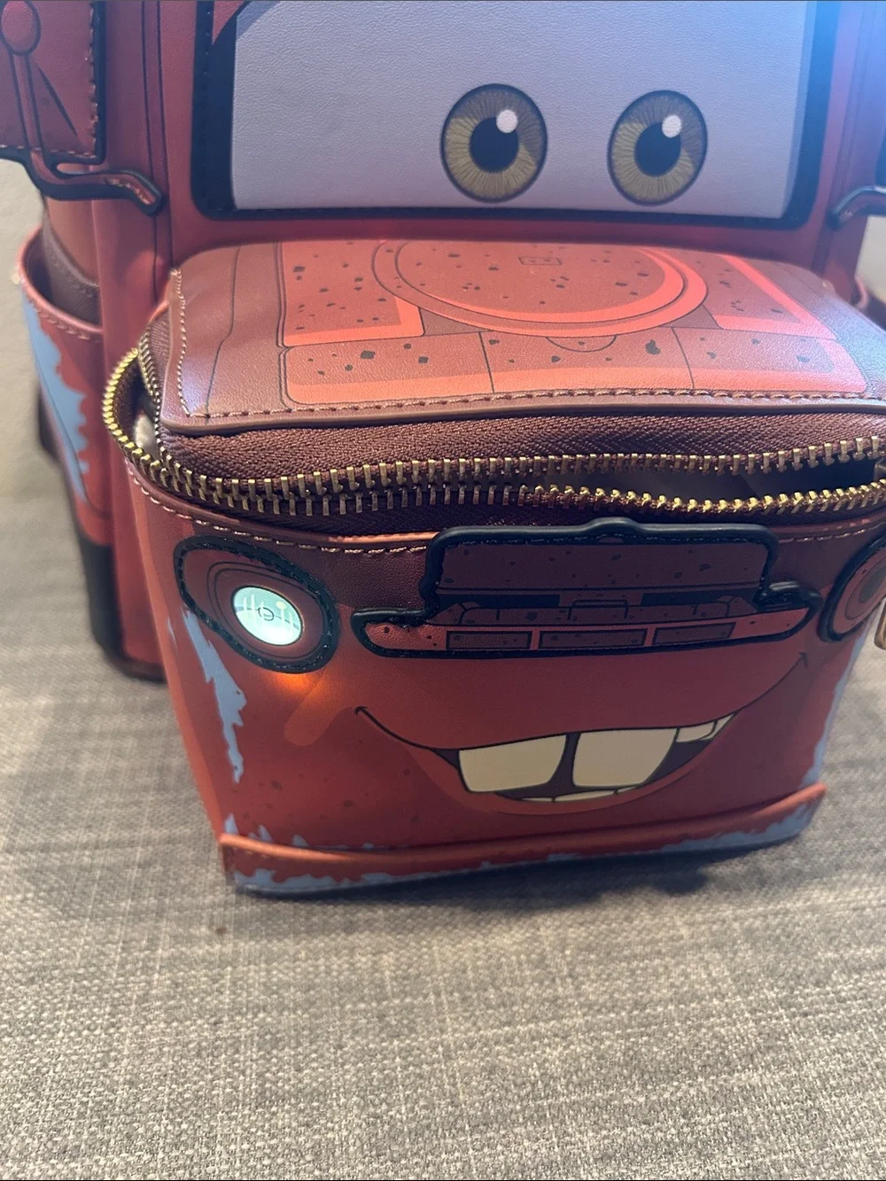 RARE light up Mater Loungefly Backpack
